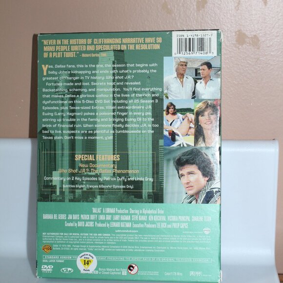 Dallas The Complete Third Season DVD Set - Picture 2 of 3